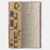 Modernes HELLO Banner + Ihr Backgr. Ideen Decke (Vorderseite Vertikal)