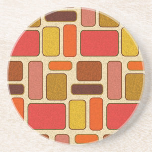 Modernes Herbst-Farbmuster Untersetzer