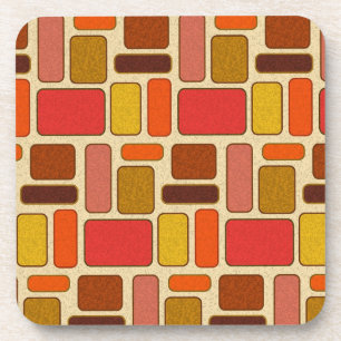 Modernes Herbstfarbmuster Untersetzer