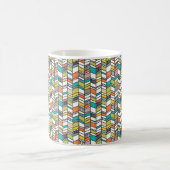 Modernes Herringbone aus dem Mittelalter Kaffeetasse (Mittel)
