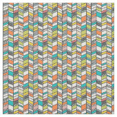 Modernes Herringbone aus dem Mittelalter Stoff (Nahaufnahme)