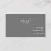 Modernes Herringbone-Logo Visitenkarte (Vorderseite)