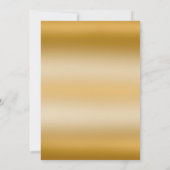 Modernes Herz-Foto 50. Hochzeitstag Einladung (Rückseite)