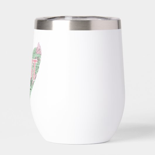 Modernes Herz für Flora (Rückseite)