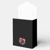 Modernes Herz gestalterische Rose Hochzeit Vielen  Geschenkschachtel (Geöffnet)