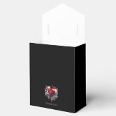 Modernes Herz gestalterische Rose Hochzeit Vielen  Geschenkschachtel (Geöffnet)