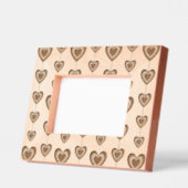 Modernes Herz-String-Muster Geätzte Rahmen (Links)