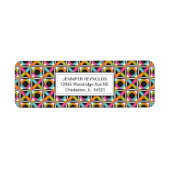 Modernes Hexagon Quilt-Muster (Vorne)