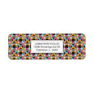 Modernes Hexagon-Steppdecken-Muster