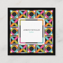 Modernes Hexagon-Steppdecken-Muster