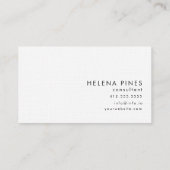 Modernes Hi-Ballon-Design Visitenkarte (Rückseite)