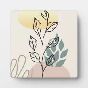 Modernes Hintergrunddesign Fotoplatte