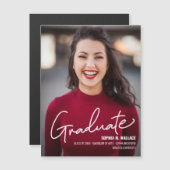 Modernes Hochschulstudium mit Ankündigung des Foto (Vorne/Hinten)