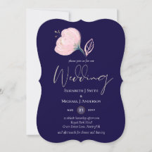 Modernes Hochzeitbudget für Hochzeiten in Blue Pin
