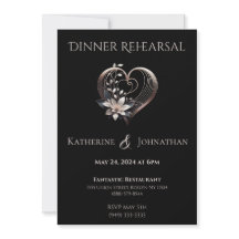 Modernes Hochzeitsessen Probe Modernes rosa Herz