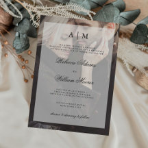 Modernes Hochzeitsladen mit Overlay