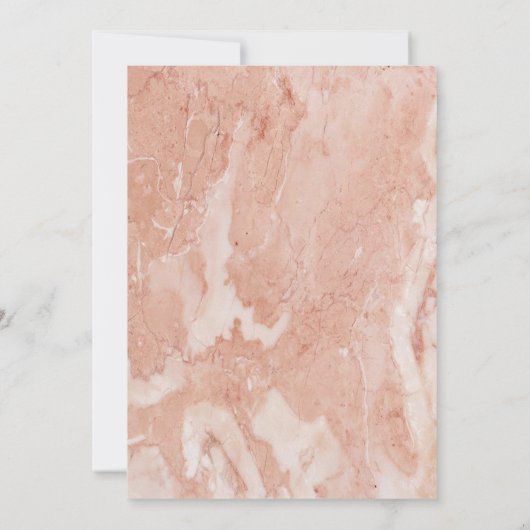 Modernes Hochzeitsprogramm für Goldrahmen in Elfen Einladung (Rückseite)