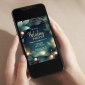 Modernes Holiday Company Party Einladung