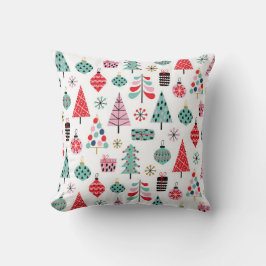Modernes Holiday Cushion | Gemütliches Weihnachtsm Kissen