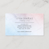 Modernes Holografisches Dot-Muster für Imitate Sil Visitenkarte (Rückseite)