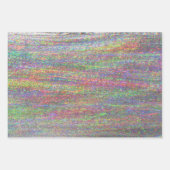 Modernes holografisches Elegantes Pastel Rainbow P Geschenkpapier Set (Vorderseite 2)