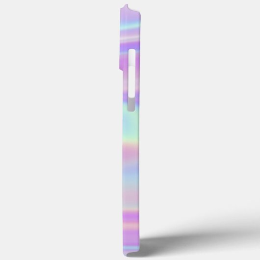 Modernes holografisches Iridescent-Personalisiert Case-Mate iPhone Hülle (Rückseite / Links)