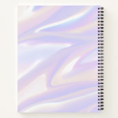 Modernes holografisches Notizbuch (Rückseite)