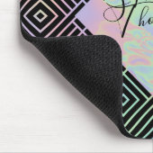 Modernes Holografisches Symmetrisches Muster - Mou Mousepad (Ecke)