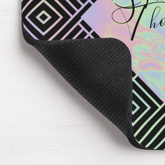 Modernes Holografisches Symmetrisches Muster - Mou Mousepad (Ecke)