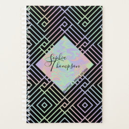 Modernes Holografisches Symmetrisches Muster - Pla Planer