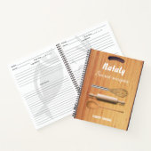 Modernes Holzdesign nach Maß - einfaches, elegante Notizblock (Innenseite)