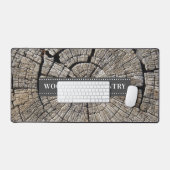 Modernes Holzkornhandwerk Schreibtischunterlage (Tastatur & Maus)