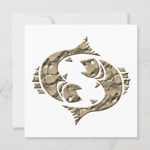 Modernes Horoskop Zodiac-Zeichen Feiertagskarte