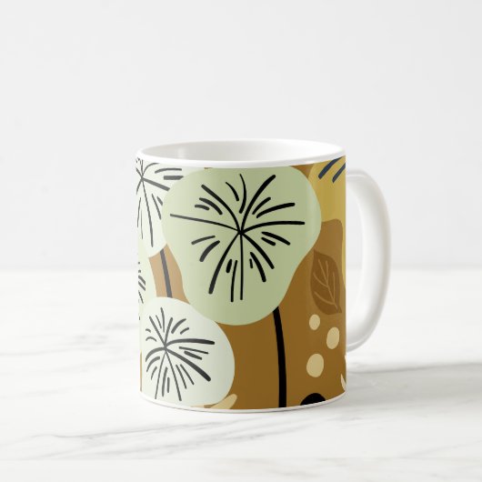 Modernes Hübsches Folientafel Kaffeetasse (VorderseiteRechts)