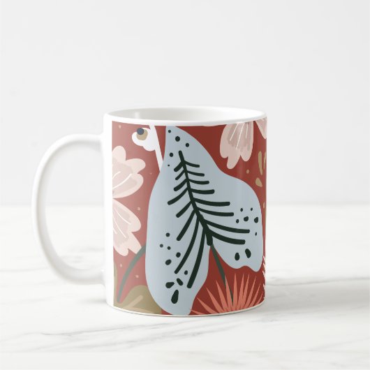 Modernes Hübsches Folientafel Kaffeetasse (Links)