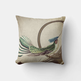 Modernes Hummingbird-Design | Ernst Haeckel Inspir Kissen