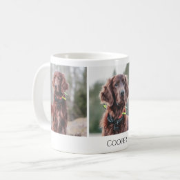 Modernes Hundehund nach Maß Foto Kaffeetasse
