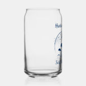 Modernes Huntington Beach California Dark Blue Dosenglas (Rechts)