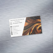 Modernes I Abstrakt Magnetische Visitenkarte (Beispiel)