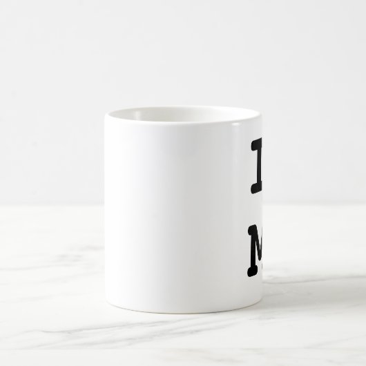 Modernes i-Herz ich Kaffee-Tasse Kaffeetasse (Mittel)