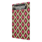 Modernes ikat Muster Mini Klemmbrett (Gewinkelt2)