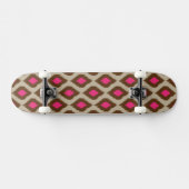 Modernes ikat Muster Skateboard (Horizontal)