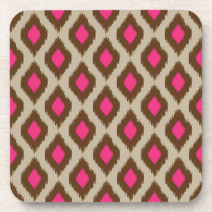 Modernes Ikat-Muster Untersetzer