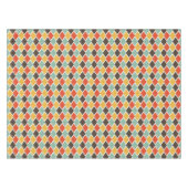 Modernes ikat Stammes- Modemuster Tischdecke (Vorderseite (Horizontal))