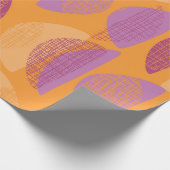 Modernes Illustrationsmuster des Mittelalters Geschenkpapier (Ecke)