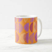 Modernes Illustrationsmuster des Mittelalters Kaffeetasse (VorderseiteRechts)