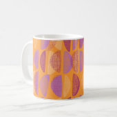 Modernes Illustrationsmuster des Mittelalters Kaffeetasse (Vorderseite Links)