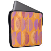 Modernes Illustrationsmuster des Mittelalters Laptopschutzhülle (Vorne Rechts)