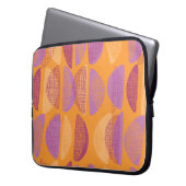 Modernes Illustrationsmuster des Mittelalters Laptopschutzhülle (Vorderseite Links)