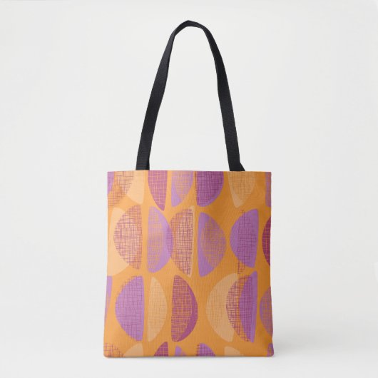 Modernes Illustrationsmuster des Mittelalters Tasche (Vorderseite)